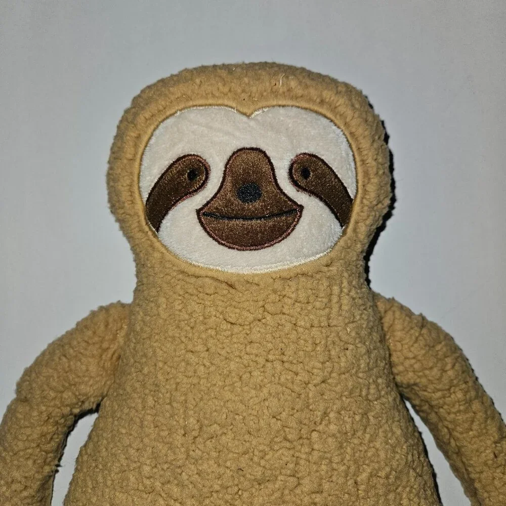 Lulu & Coco Brown Sloth Plush 15.5